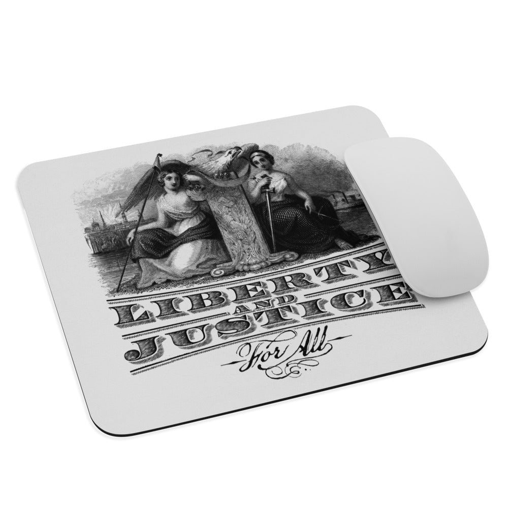 Liberty and Justice For Akk Mouse pad