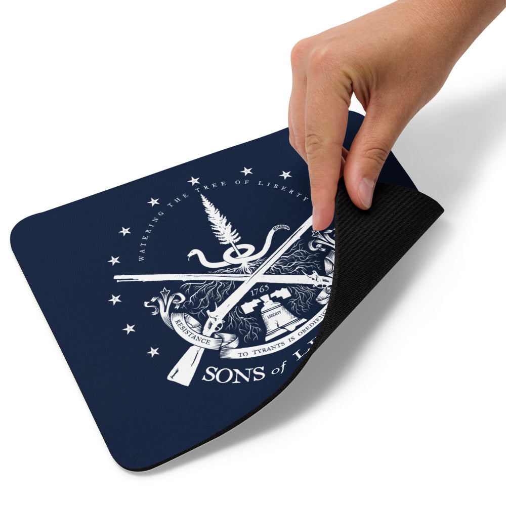 Sons of Liberty Blue Mouse pad