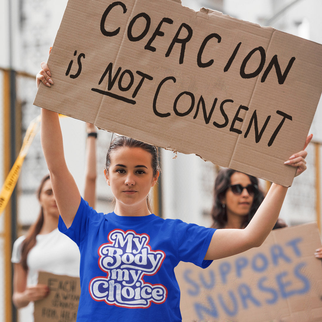 My Body My Choice Retro Graphic T-Shirt