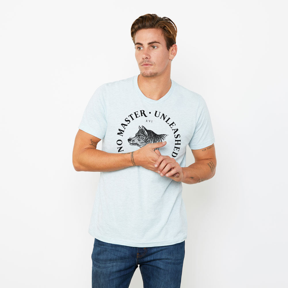 No Master Unleashed Liberty Maniacs Graphic T-Shirt