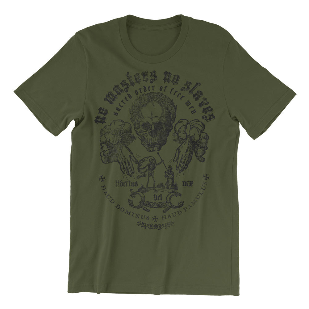 No Masters No Slaves Graphic T-Shirt