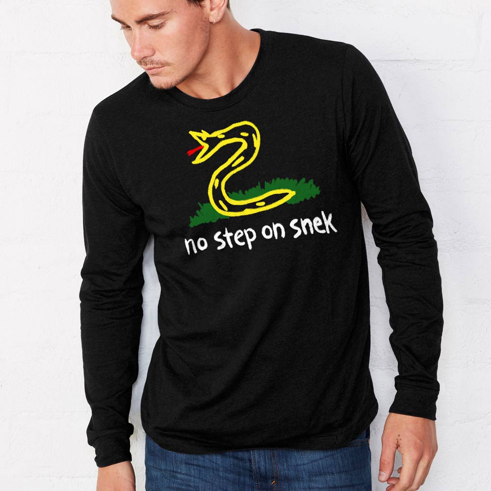 No Step On Snek Long Sleeve T-Shirt