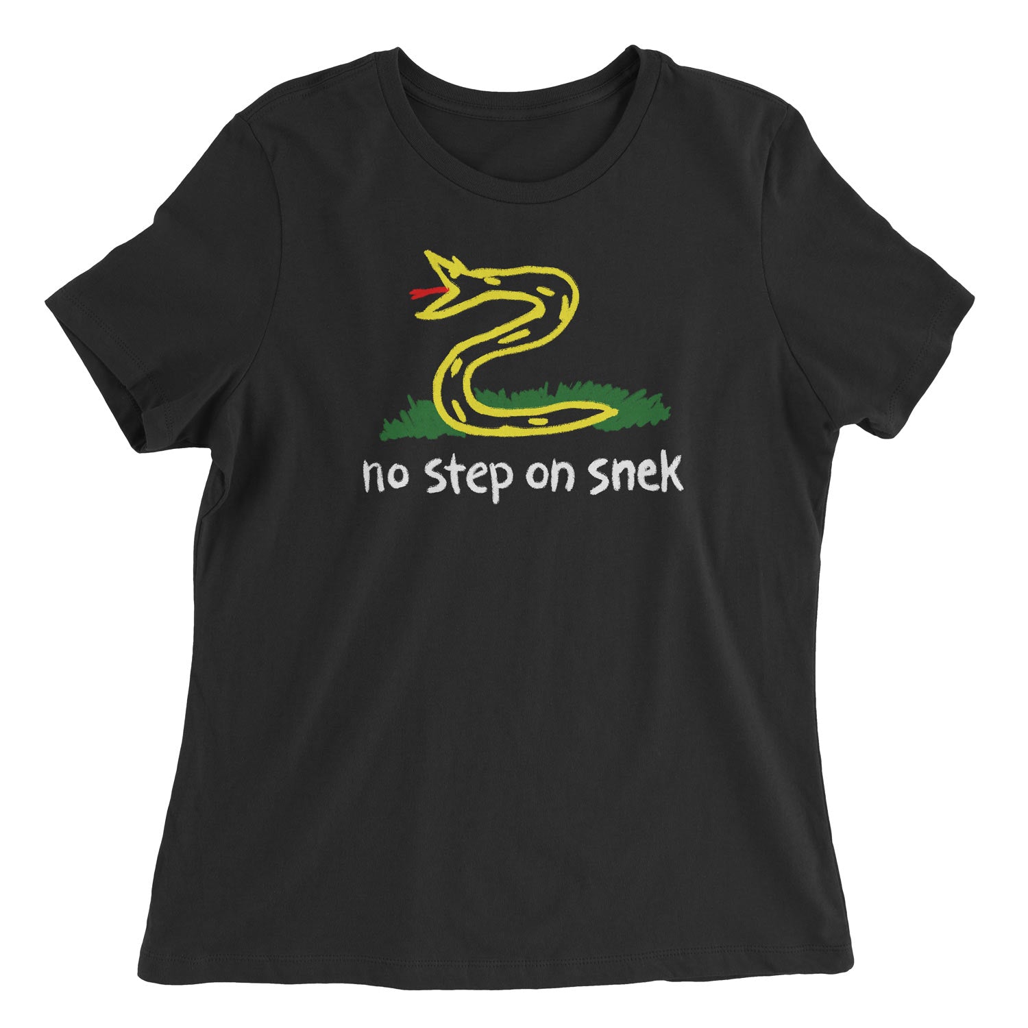 No Step On Snek Ladies T-Shirt