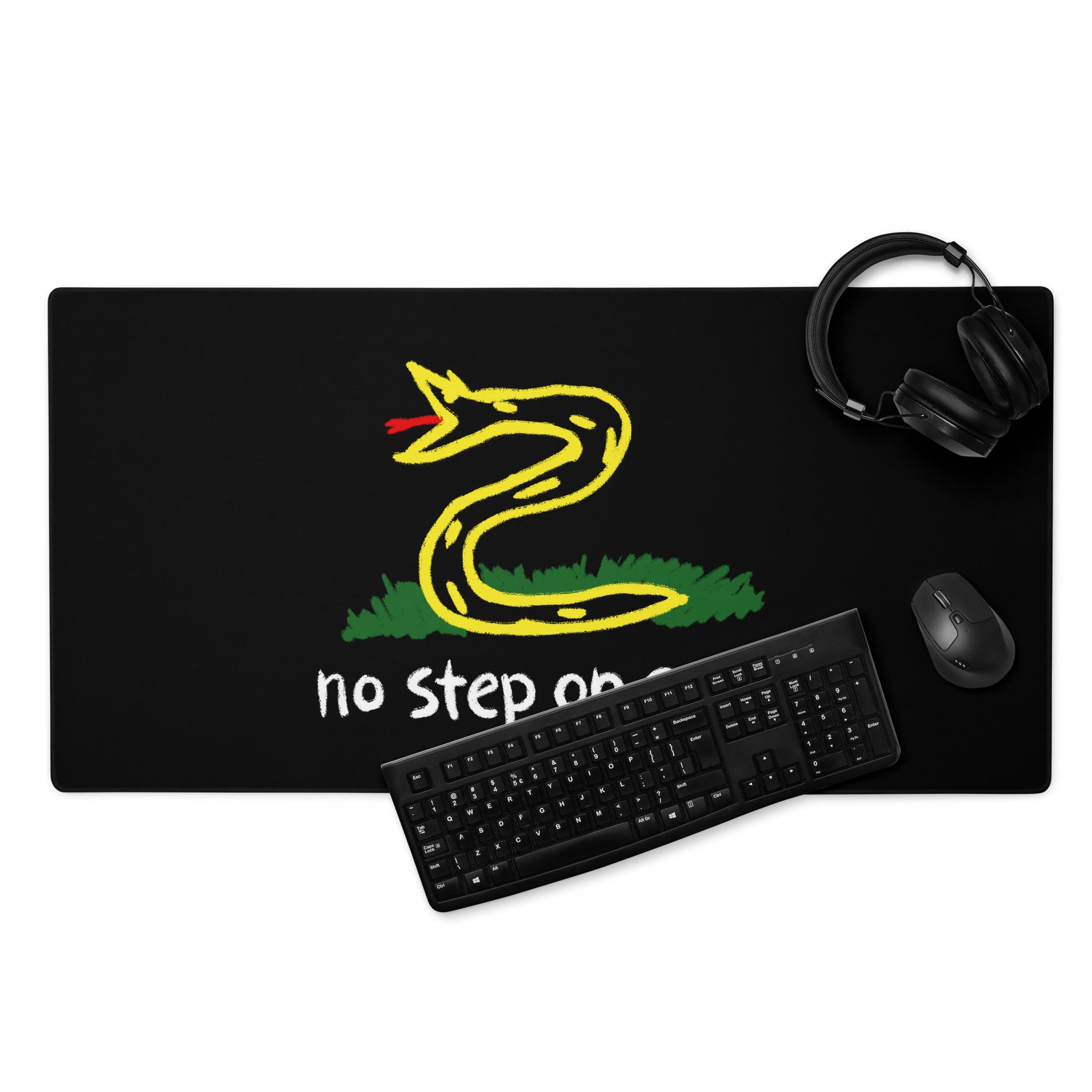 No Step On Snek Desk Mat