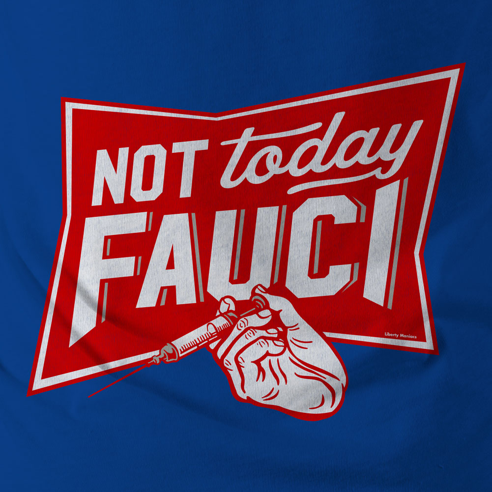 Not Today Fauci Short-Sleeve Unisex T-Shirt