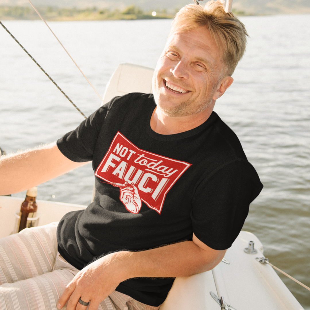 Not Today Fauci Short-Sleeve Unisex T-Shirt