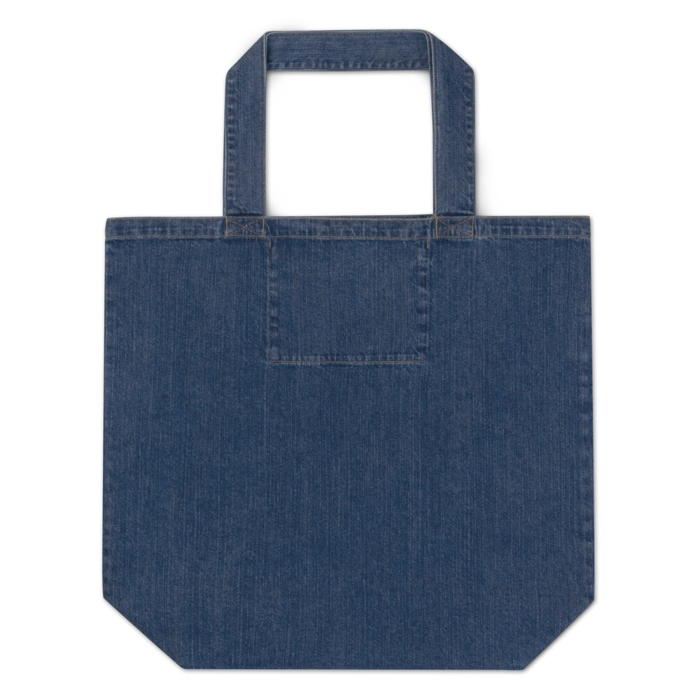 Read Banned Books Organic Denim Tote Bag