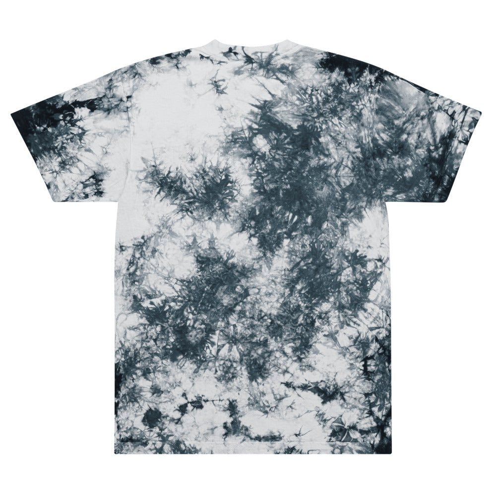 Bonsai Tree Oversized tie-dye t-shirt - Liberty Maniacs