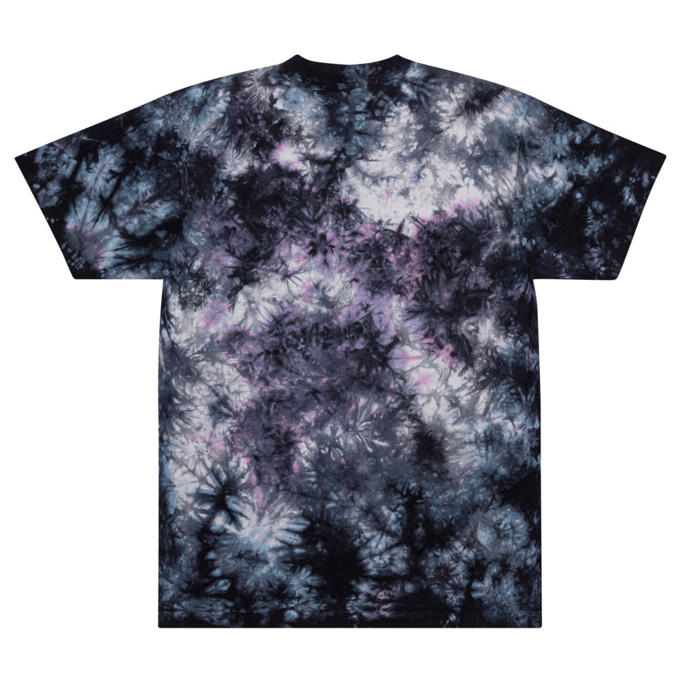 Though Criminal Oversized Embroidered Tie-Dye T-shirt