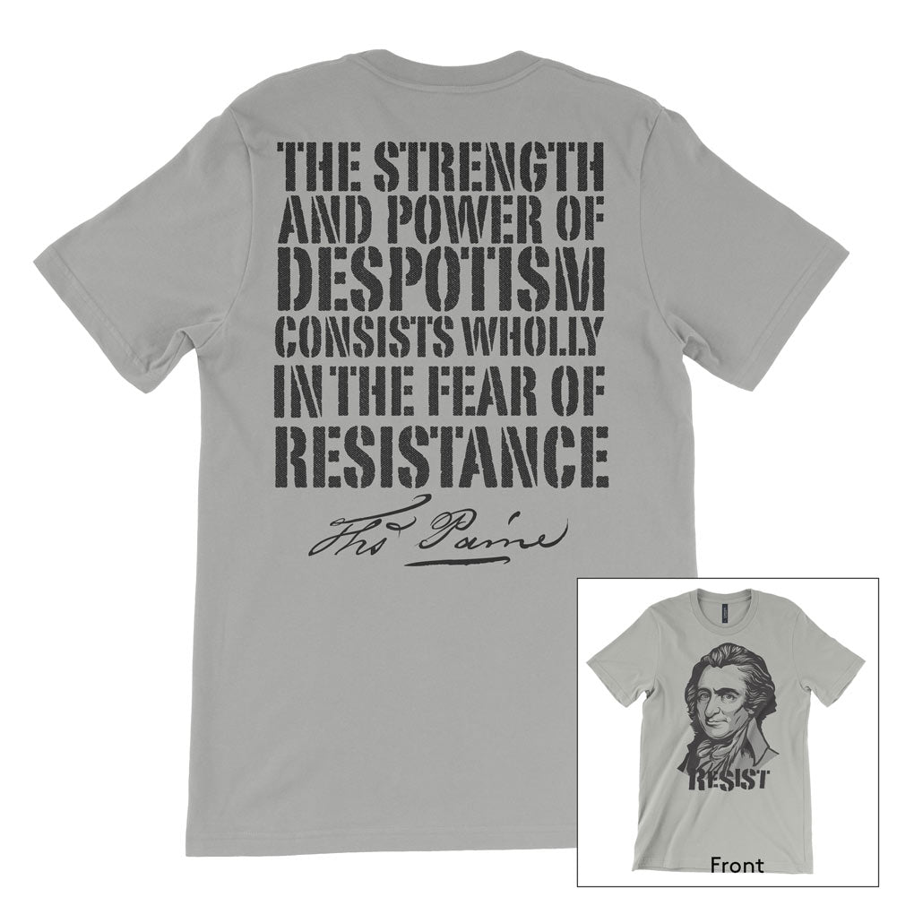 Thomas Paine Resistance To Tyranny T-shirt