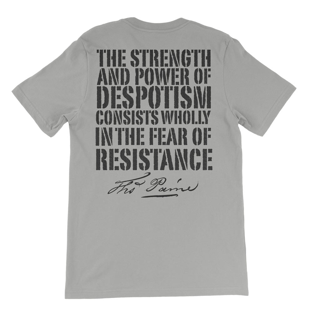 Thomas Paine Resistance To Tyranny T-shirt