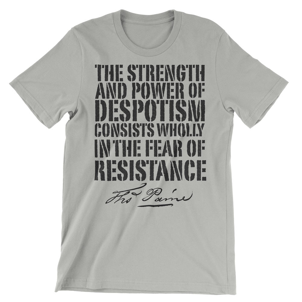 Thomas Paine Resistance To Tyranny T-shirt