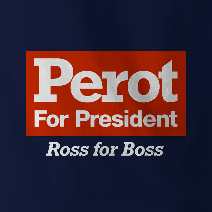 Ross Perot 1992 Campaign Reproduction T-Shirt