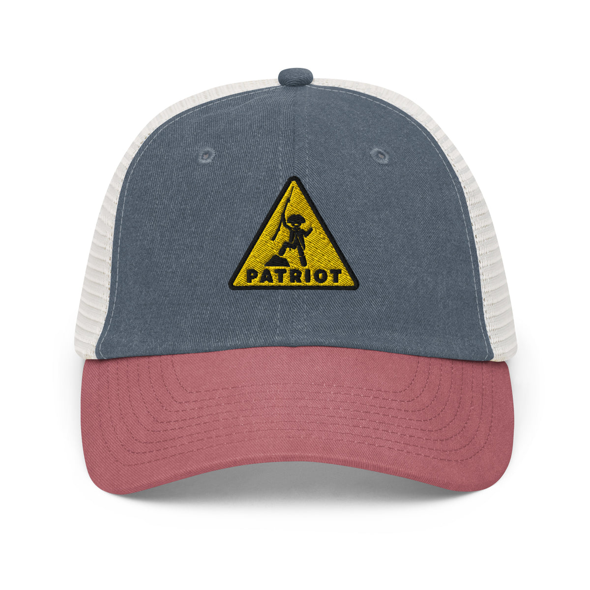 Patriot Warning Pigment-Dyed Trucker Cap