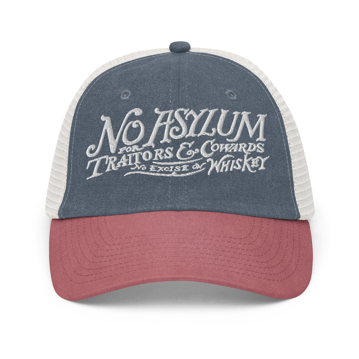 Whiskey Rebellion Pigment-dyed Trucker Hat