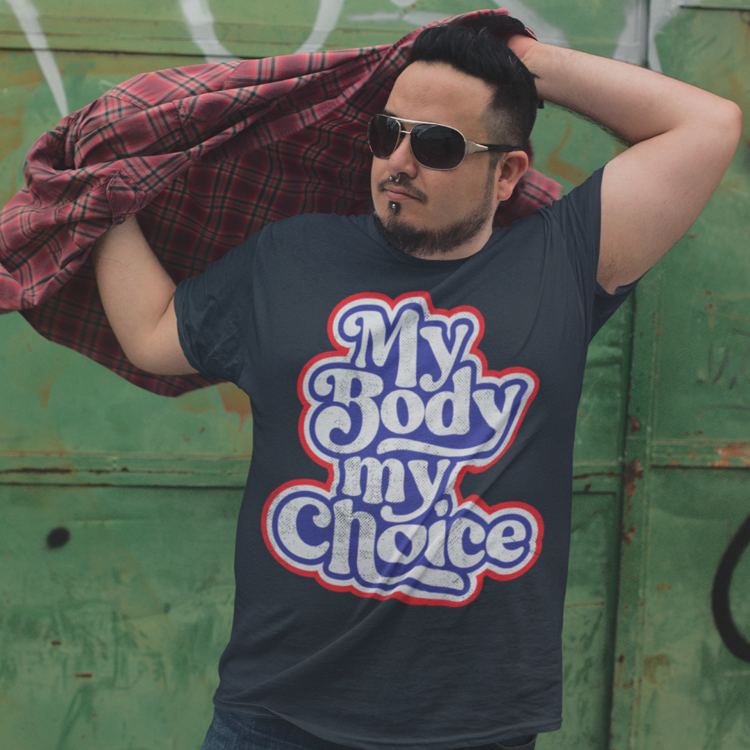 My Body My Choice Retro Graphic T-Shirt
