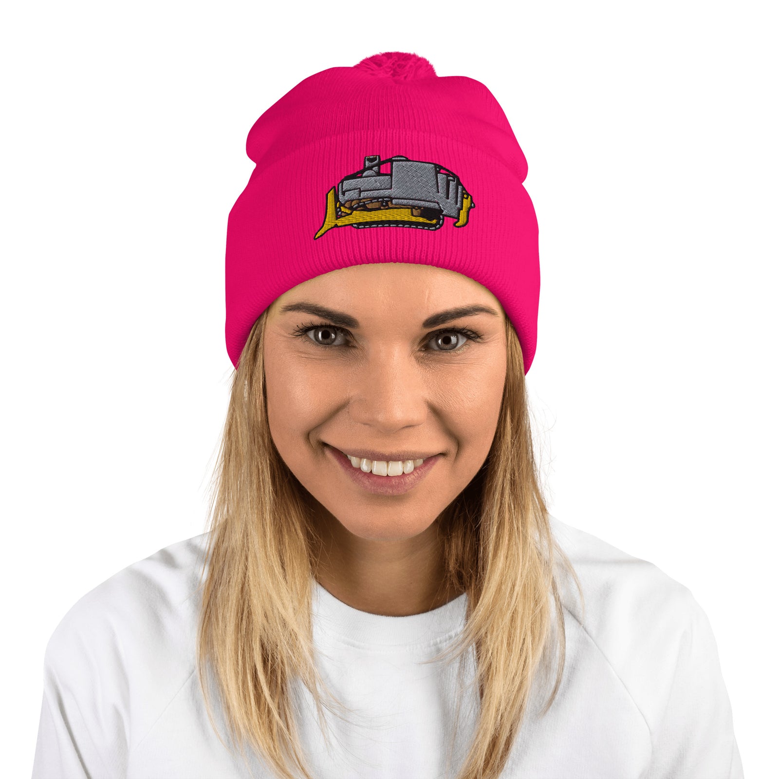 Killdozer Pom-Pom Beanie