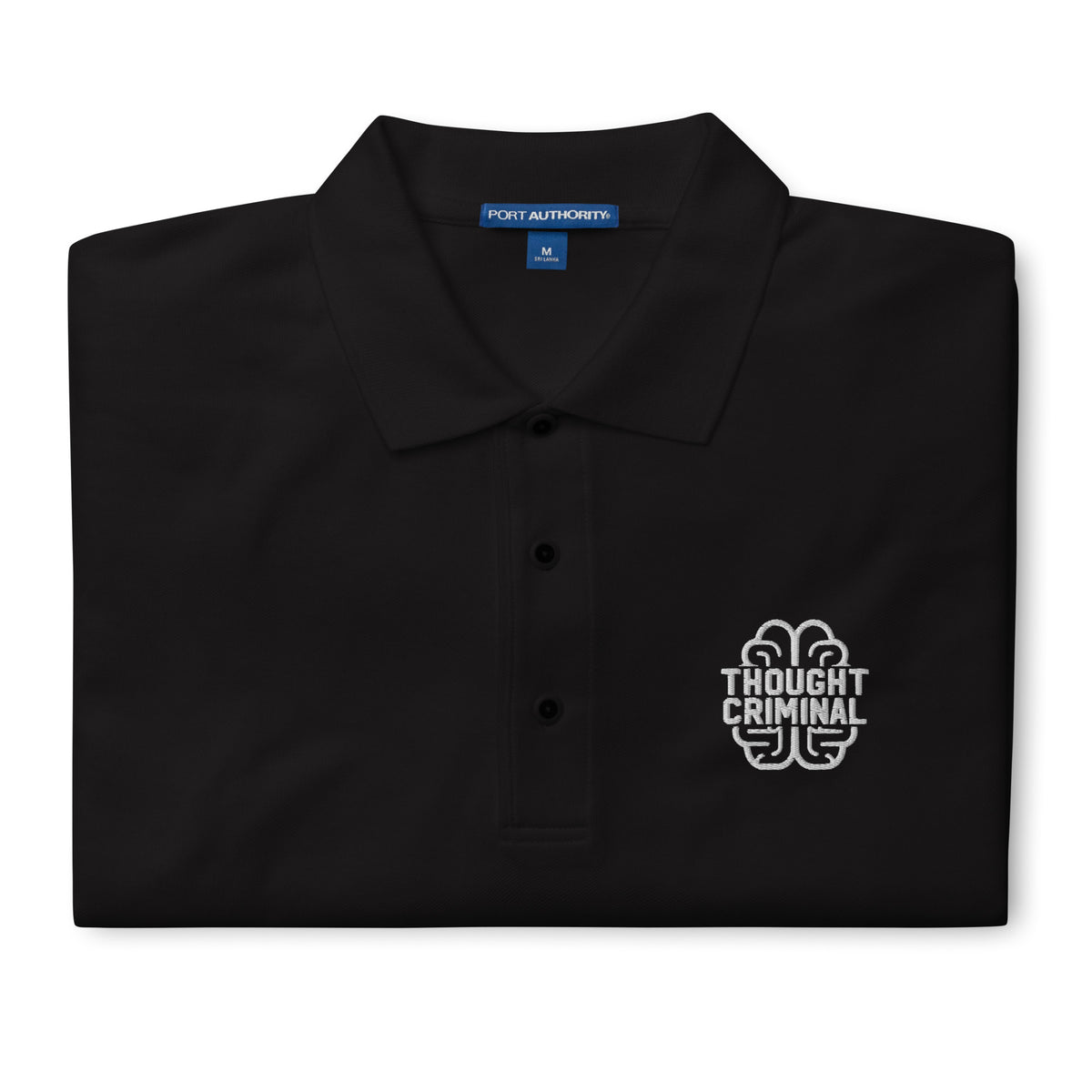 Thought Criminal Men&#39;s Polo