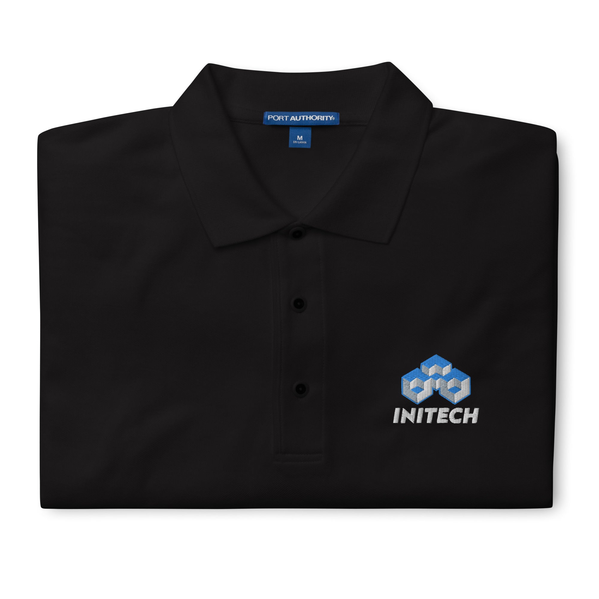 Initech Office Space Men's Embroidered Polo