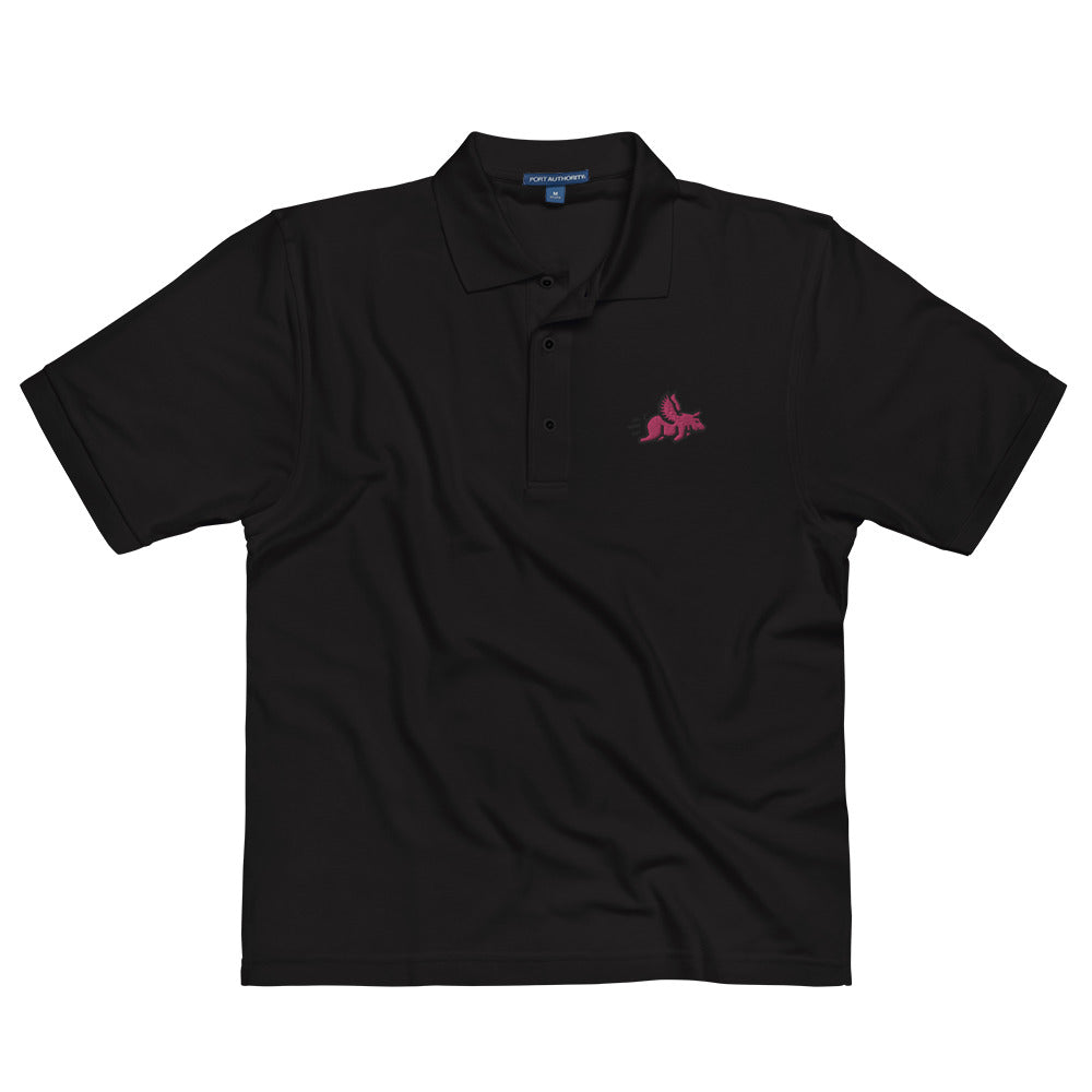 When Pigs Fly Embroidered Polo Shirt