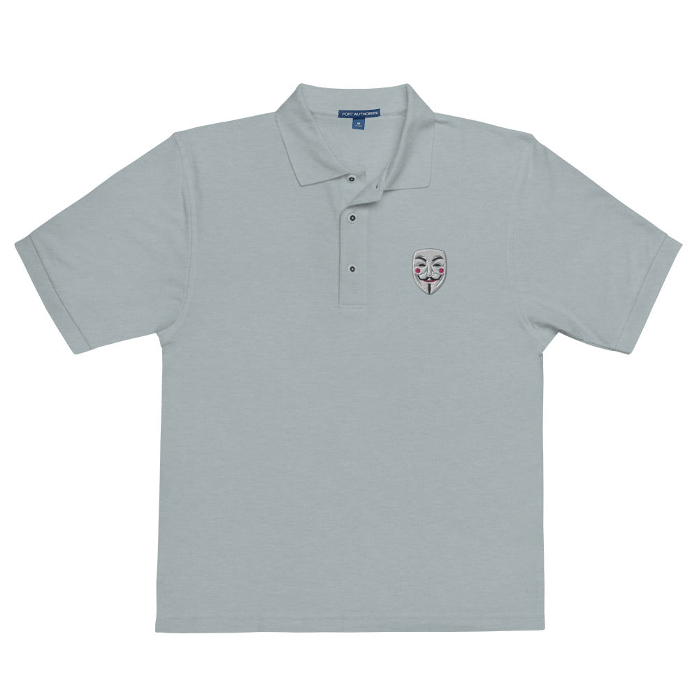 Guy Fawks Men&#39;s Polo Shirt