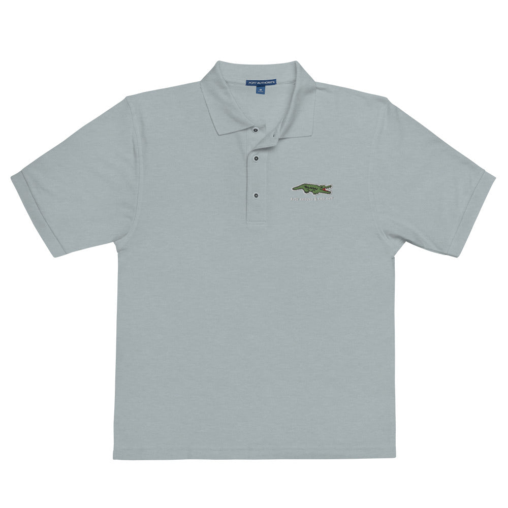 F Around and Find Out Alligator Men's Polo