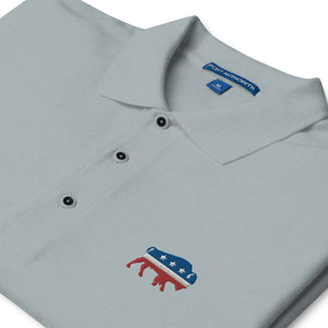 Independent Bison Men's Embroidered Polo