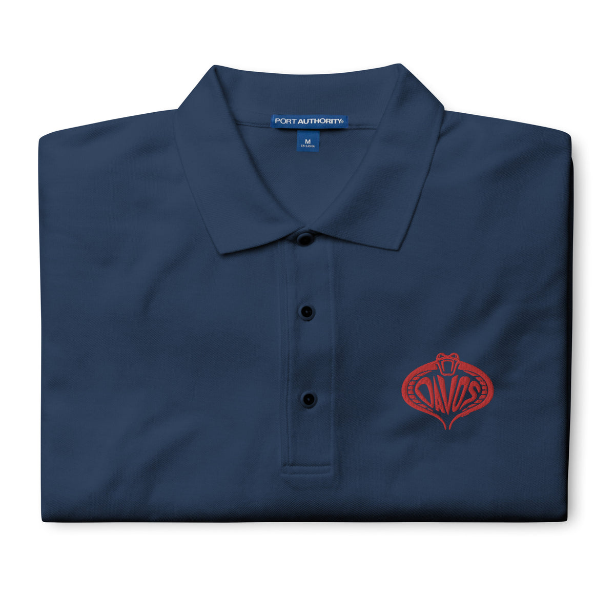 Davos Lizard People Logo Men&#39;s Polo