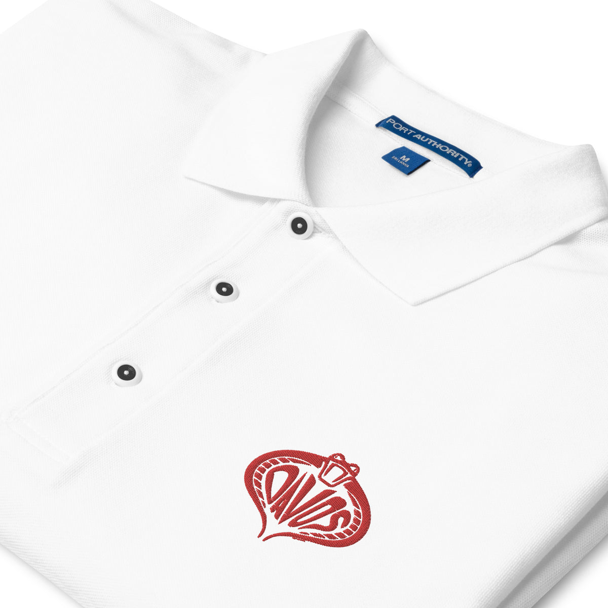 Davos Lizard People Logo Men&#39;s Polo