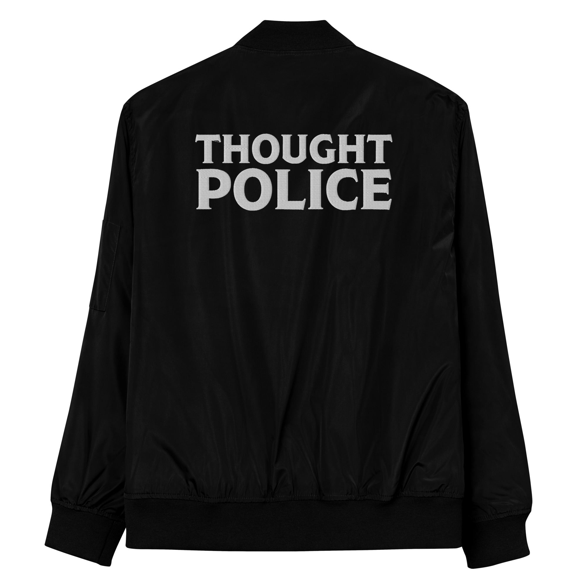 Thought Police Recycled bomber jacket