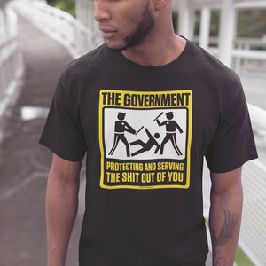 The Government Protecting and Serving T-Shirt