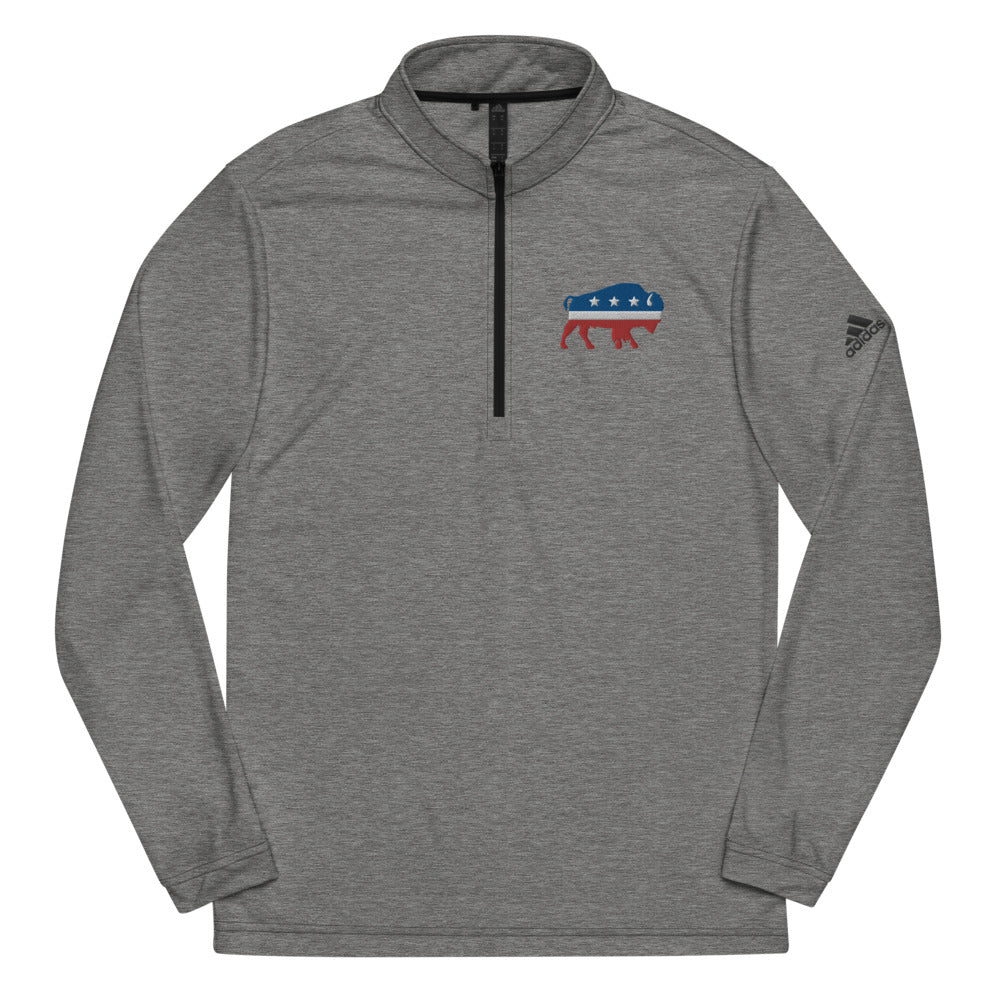 Independence Bison Adidas Quarter Zip Pullover