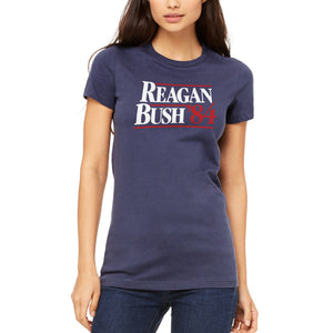 Reagan Bush 1984 Retro Women's T-Shirt