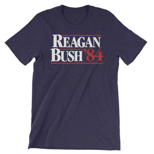 Reagan Bush 1984 Retro Campaign T-Shirt