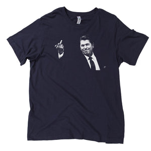 The Gipper Flipper Reagan Middle Finger T-Shirt