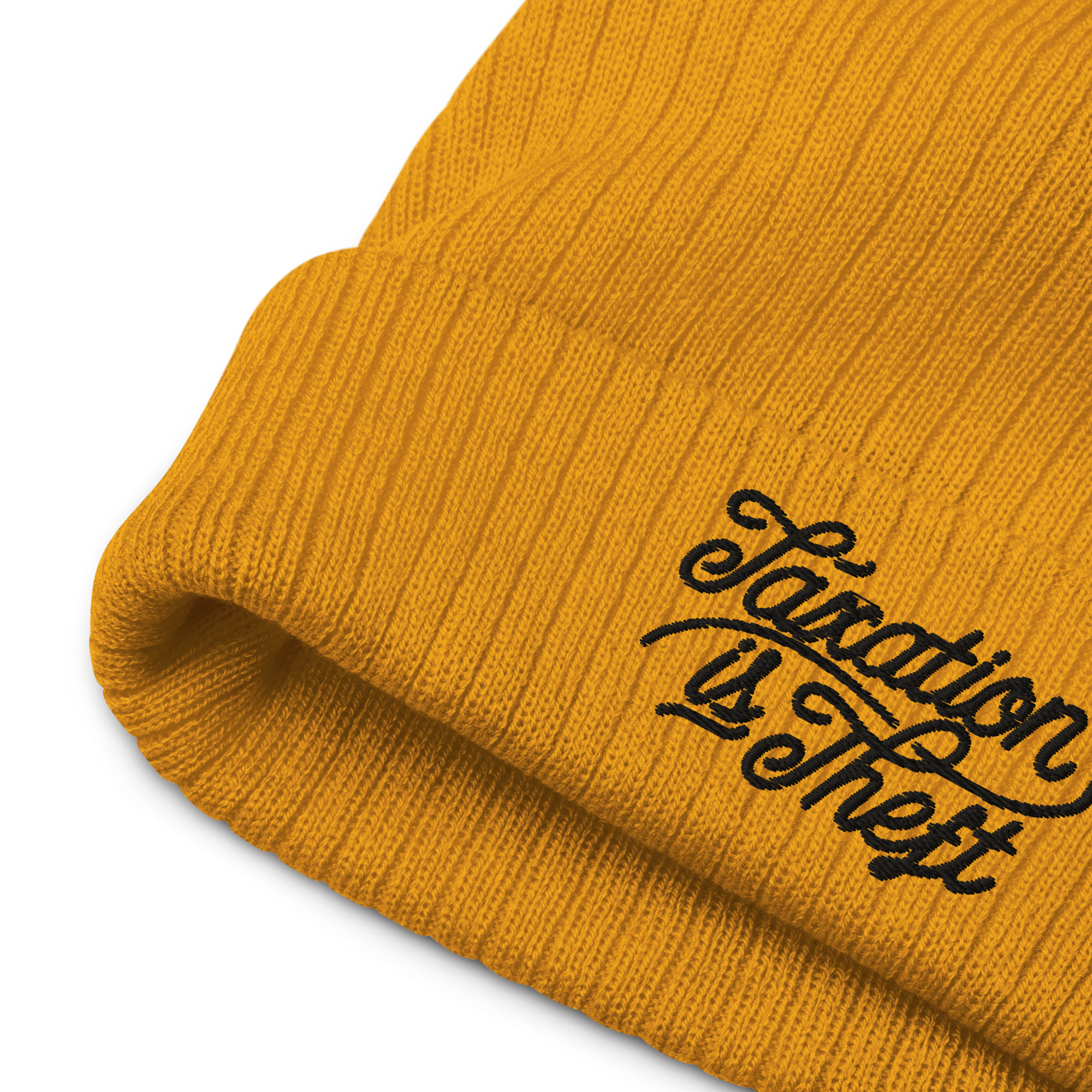 Taxation is Theft Recycled Cuffed Beanie