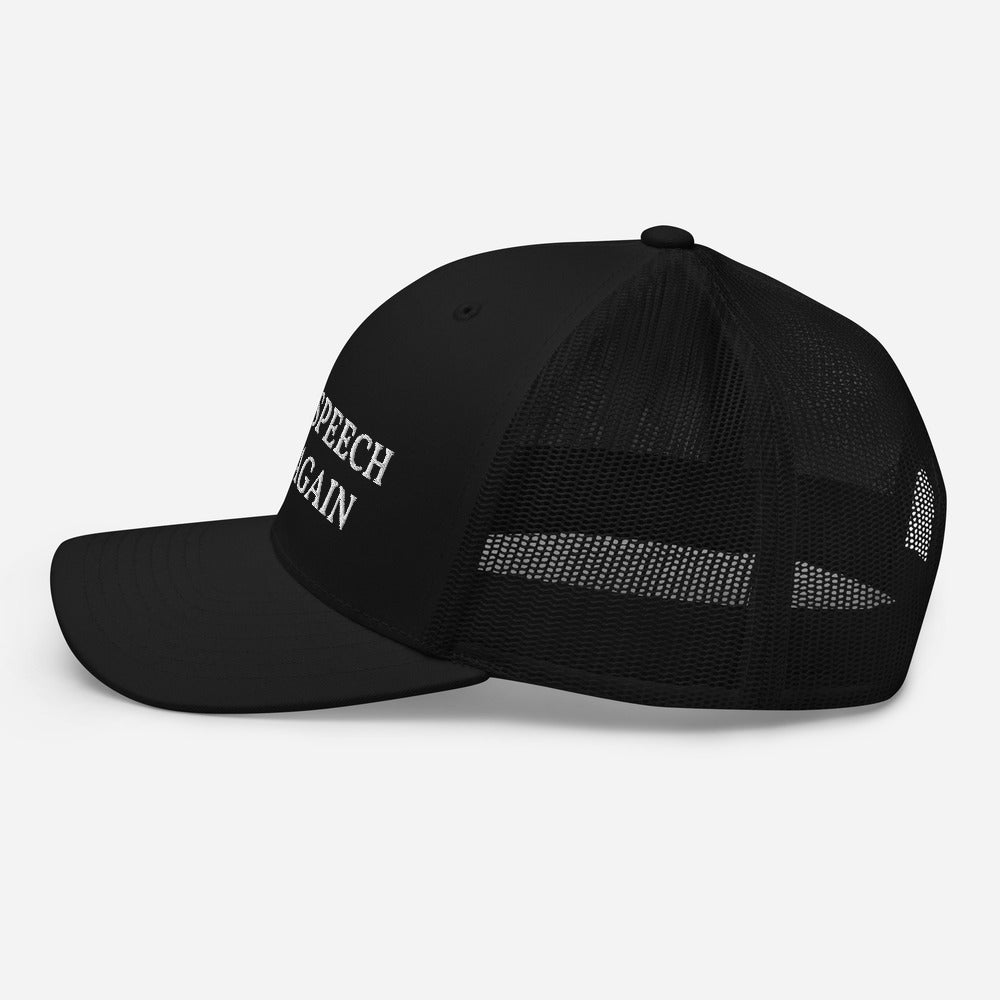 Make Speech Free Again Trucker Cap
