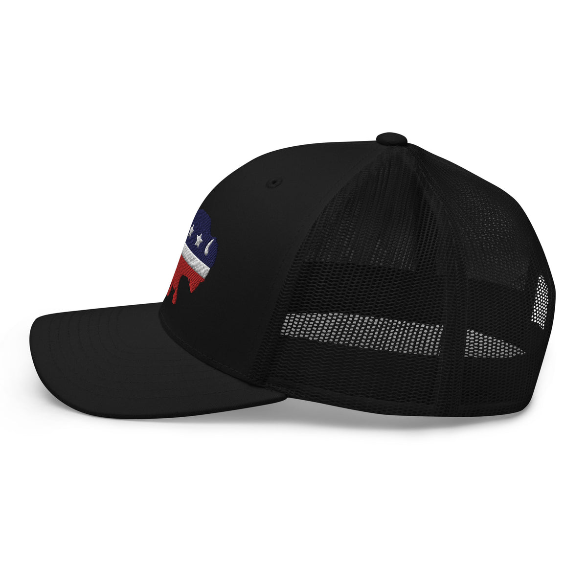 No Bull | Black Trucker Cap by American Hat Makers