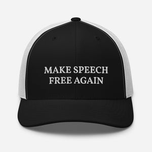 Make Speech Free Again Trucker Cap