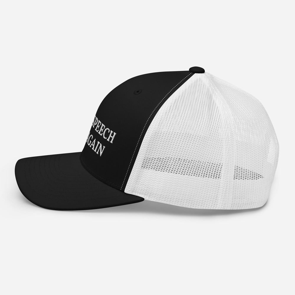 Make Speech Free Again Trucker Cap