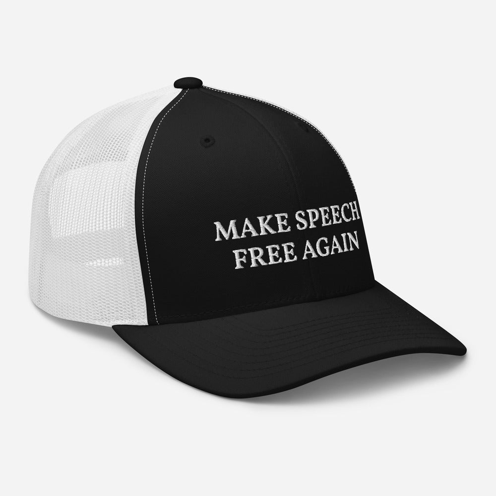 Make Speech Free Again Trucker Cap