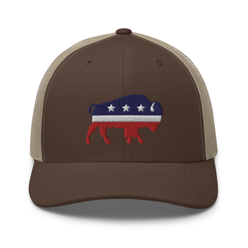 Bison Independent Trucker Cap