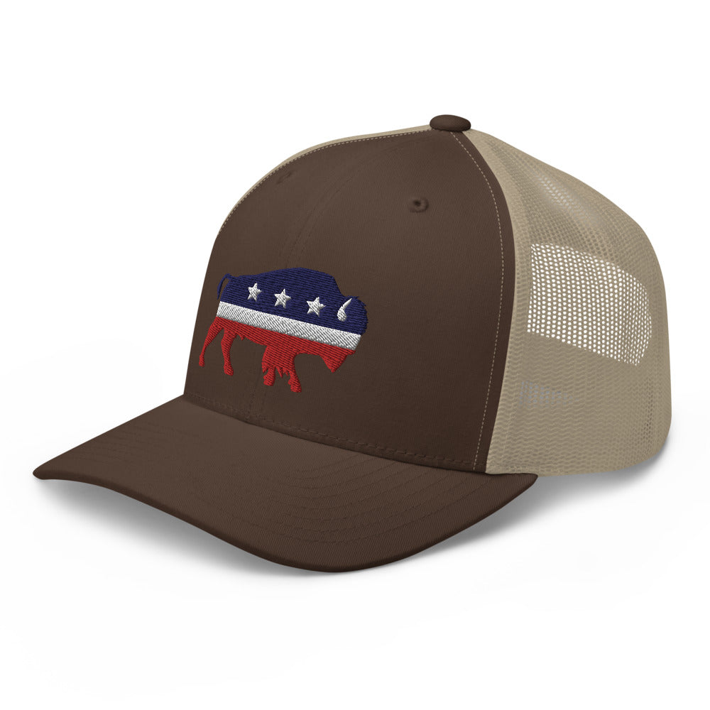 Bison Independent Trucker Cap