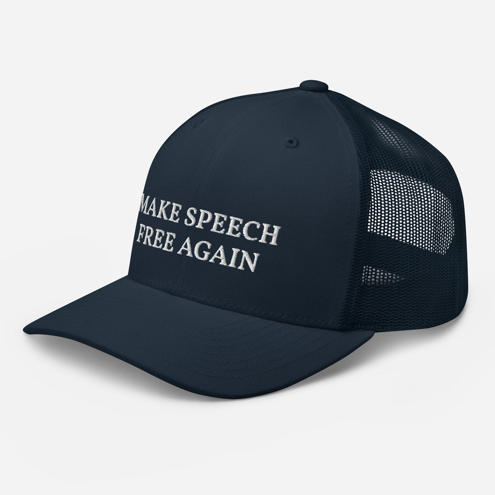 Make Speech Free Again Trucker Cap