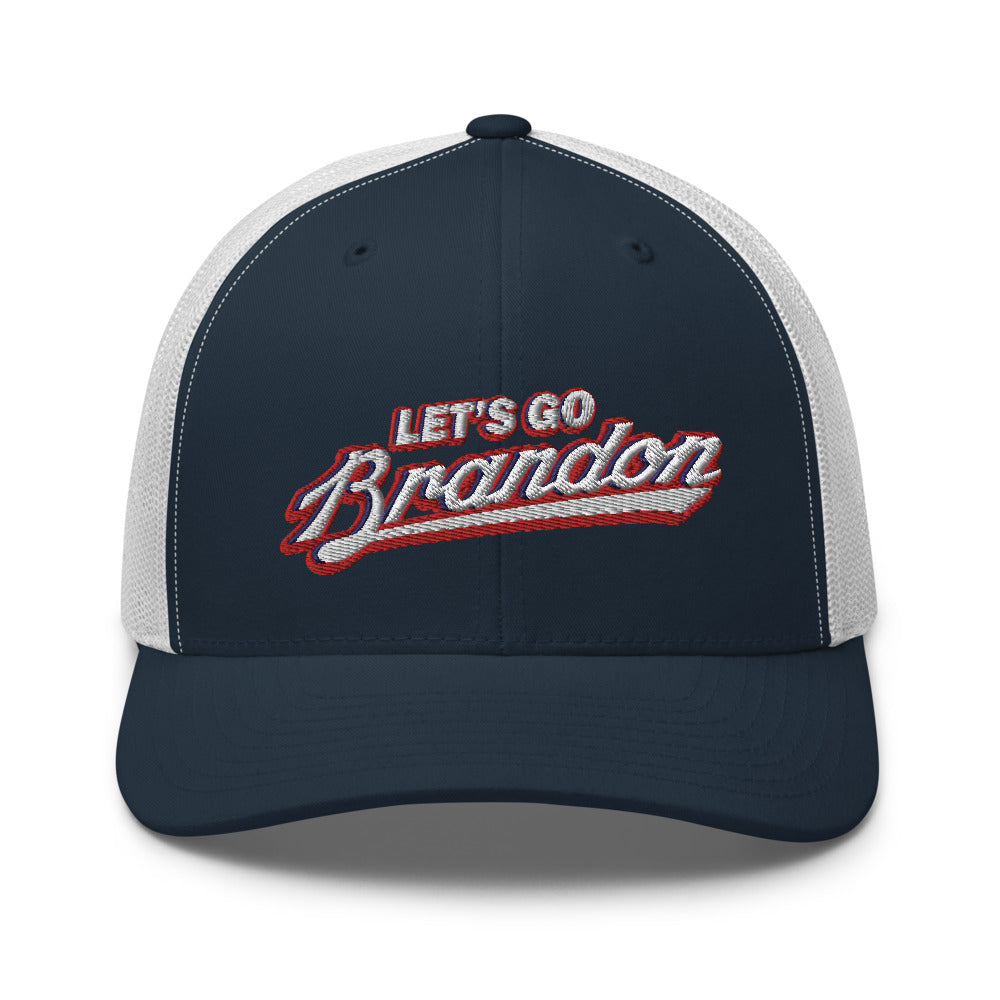 Let's Go Brandon Ballpark Trucker Cap