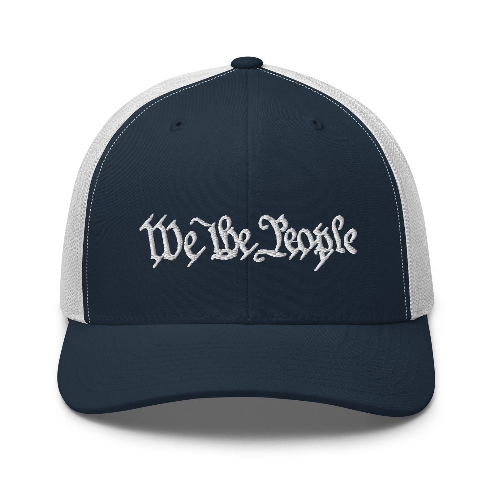 We The People Embroidered Trucker Cap