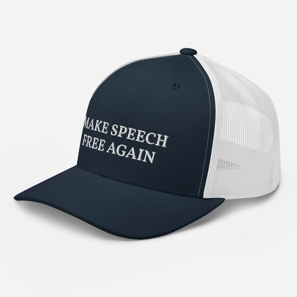 Make Speech Free Again Trucker Cap