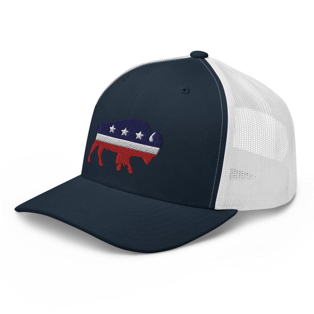 Bison Independent Trucker Cap