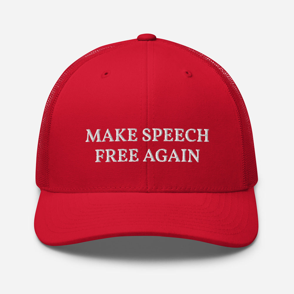 Make Speech Free Again Trucker Cap