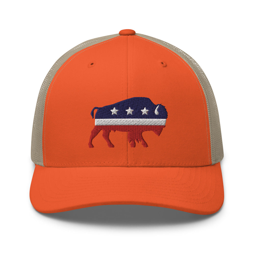 Bison Independent Trucker Cap